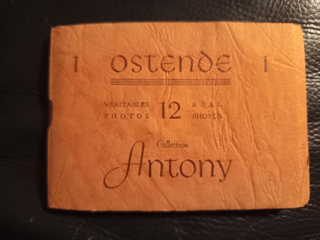 Album photo souvenir ancien Ostende — Collection Antony — 12, Envoi