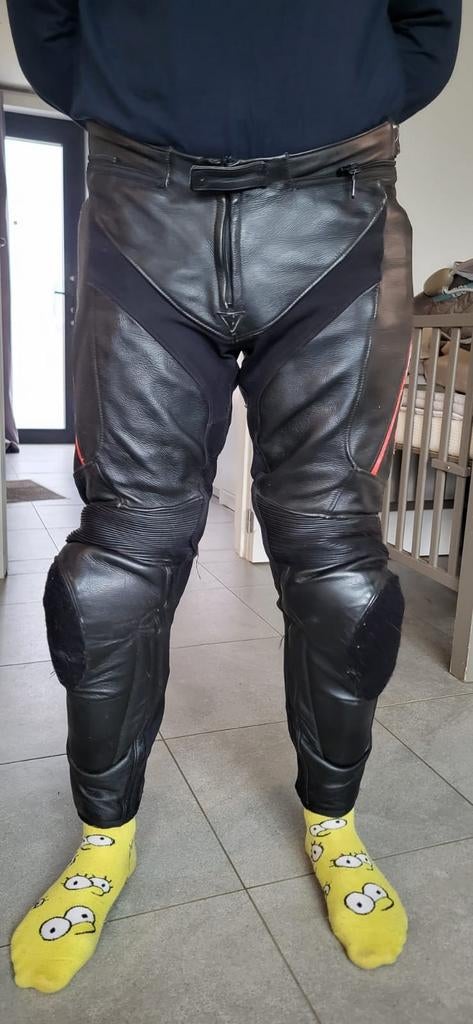 Leren motorbroek Dainese, Ophalen of Verzenden