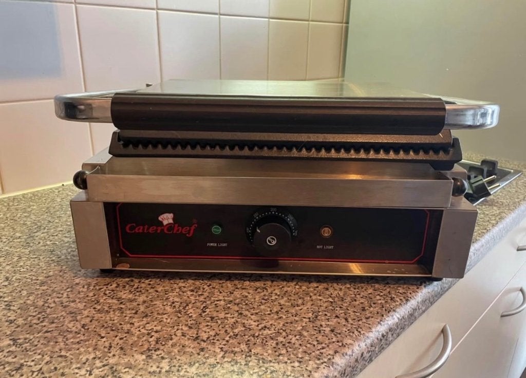 Panini grill, Ophalen, Gebruikt