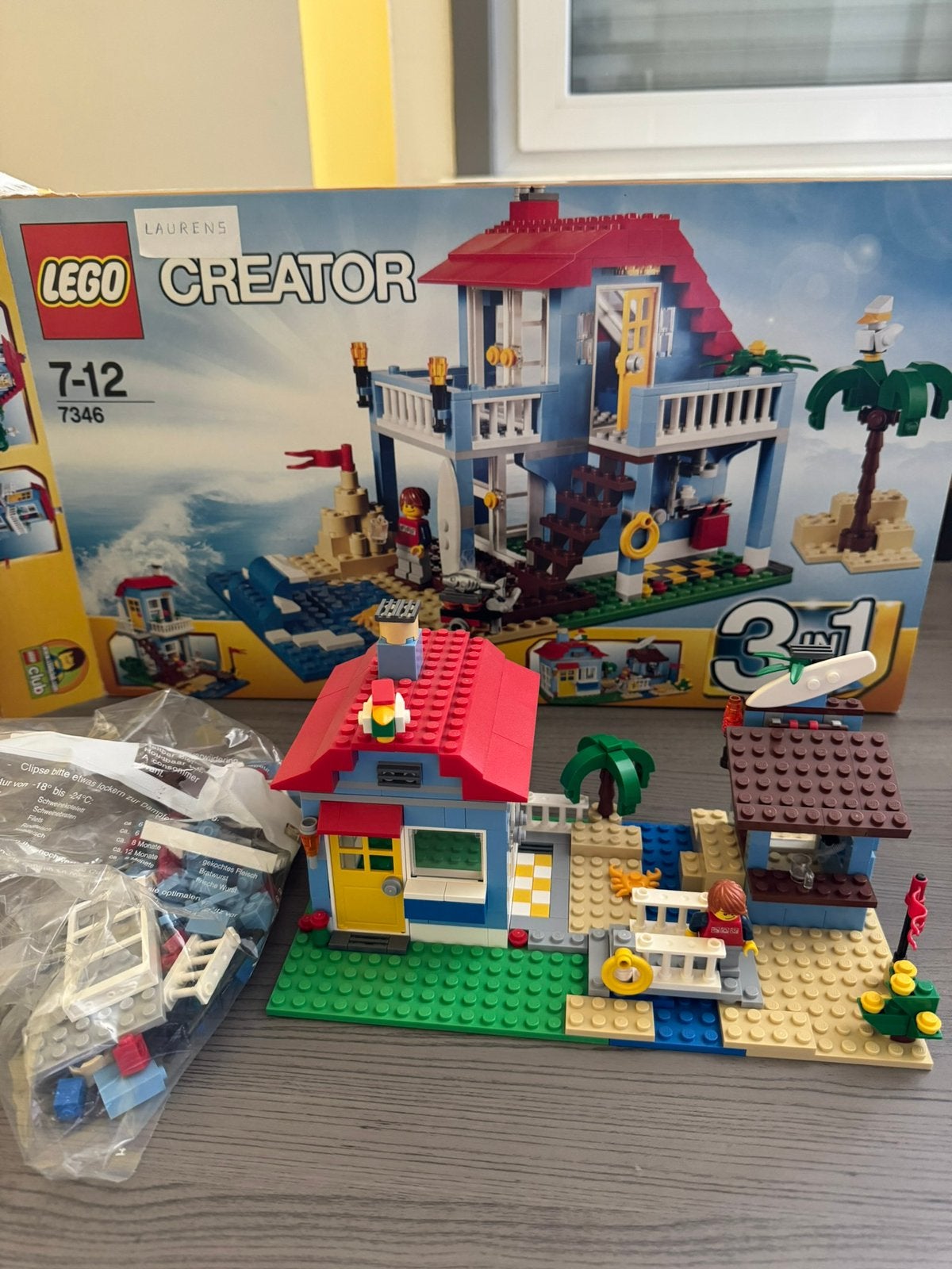Lego creator beache house, Kinderen en Baby's, Ophalen, Lego, Zo goed als nieuw, Compleet