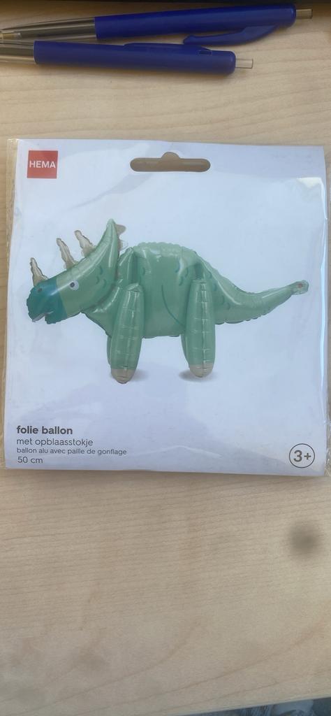 Ballon dinosaure, Ophalen of Verzenden, Nieuw, Feestartikel