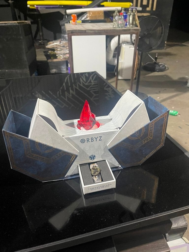 Tomorrowland ORBYZ Collector's Box + Ring