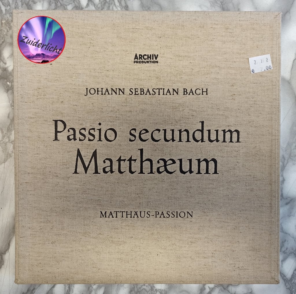 Johann Sebastian Bach - Passio secundum Matthaeum, CD & DVD, Vinyles | Classique, 12 pouces, Baroque, Coffret, Enlèvement