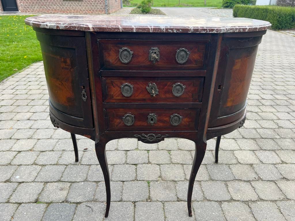 Dressoir louis XV, Ophalen