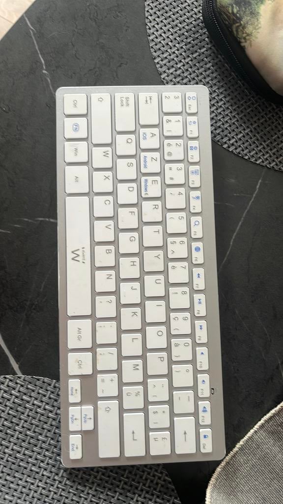 Clavier bloutood, Ergonomique, Azerty, Comme neuf, Enlèvement