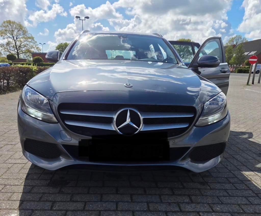 Mercedes Benz C200 1.6 diesel/hybride 2017, Euro 6, Particulier, Zilver of Grijs, Hybride Elektrisch/Diesel