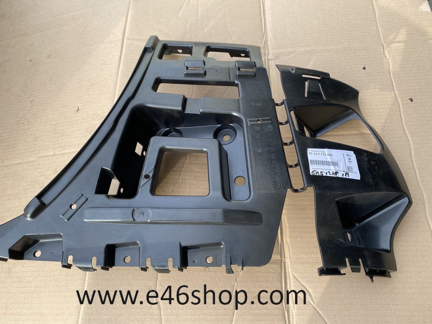 BMW 1 SERIE COUPE BUMPERHOUDER RECHTS OEM 51127170664 NIEUW, Neuf, -, -, Enlèvement ou Envoi