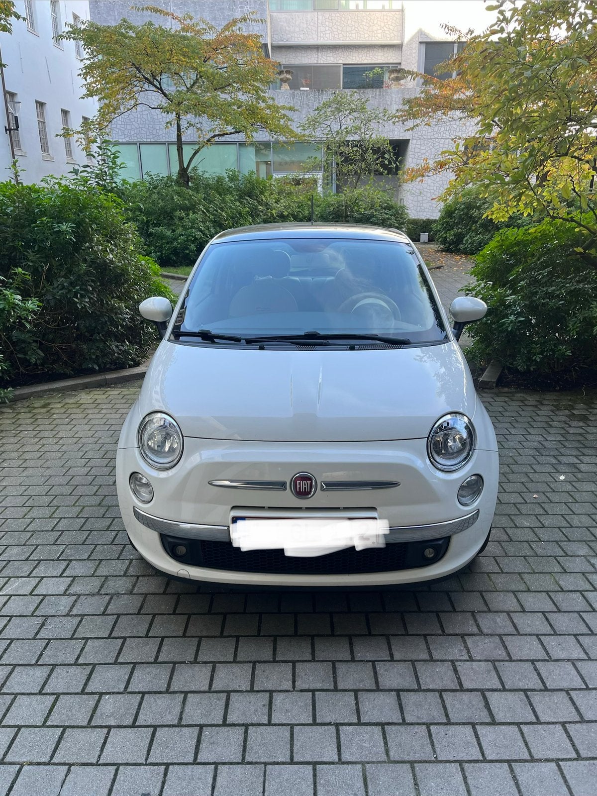 Fiat 500 hatchback, Auto's, 4 zetels, Wit, Berline, Particulier