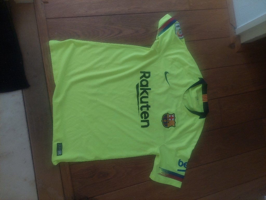Maillot Barcelone 2018 2019, Sports & Fitness, Taille M, Enlèvement ou Envoi, Comme neuf, Maillot