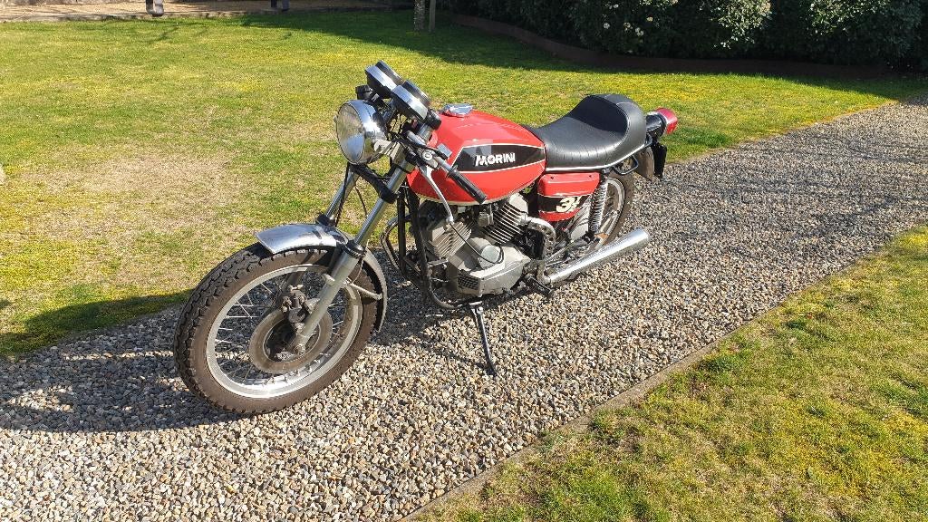 Moto Morini 3 1/2, 350 cm³, Permis Moto A, 2 cylindres, Super Sport