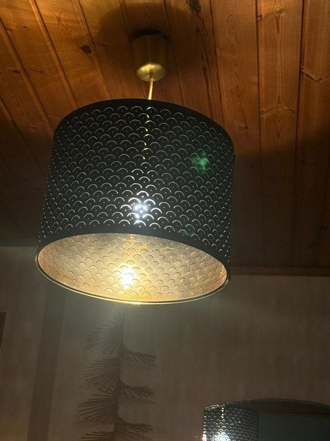 Ikea hanglamp zwart Nymö, Ophalen of Verzenden, Zo goed als nieuw, Overige materialen
