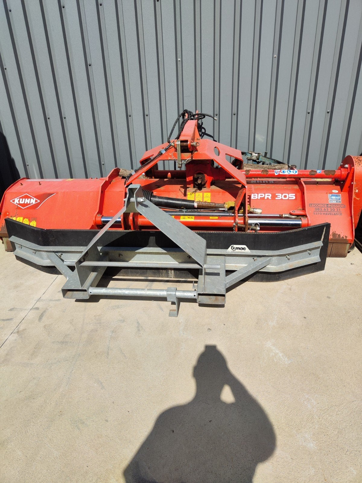 bpr 350 versnipperaar, Ophalen