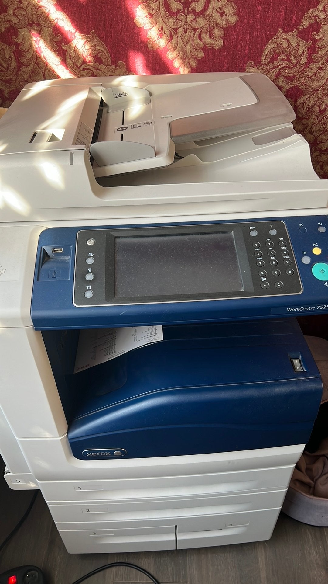 Xerox workcenter 7525, Computers en Software, Printers, Ophalen, Gebruikt, Printer, Kleur printen