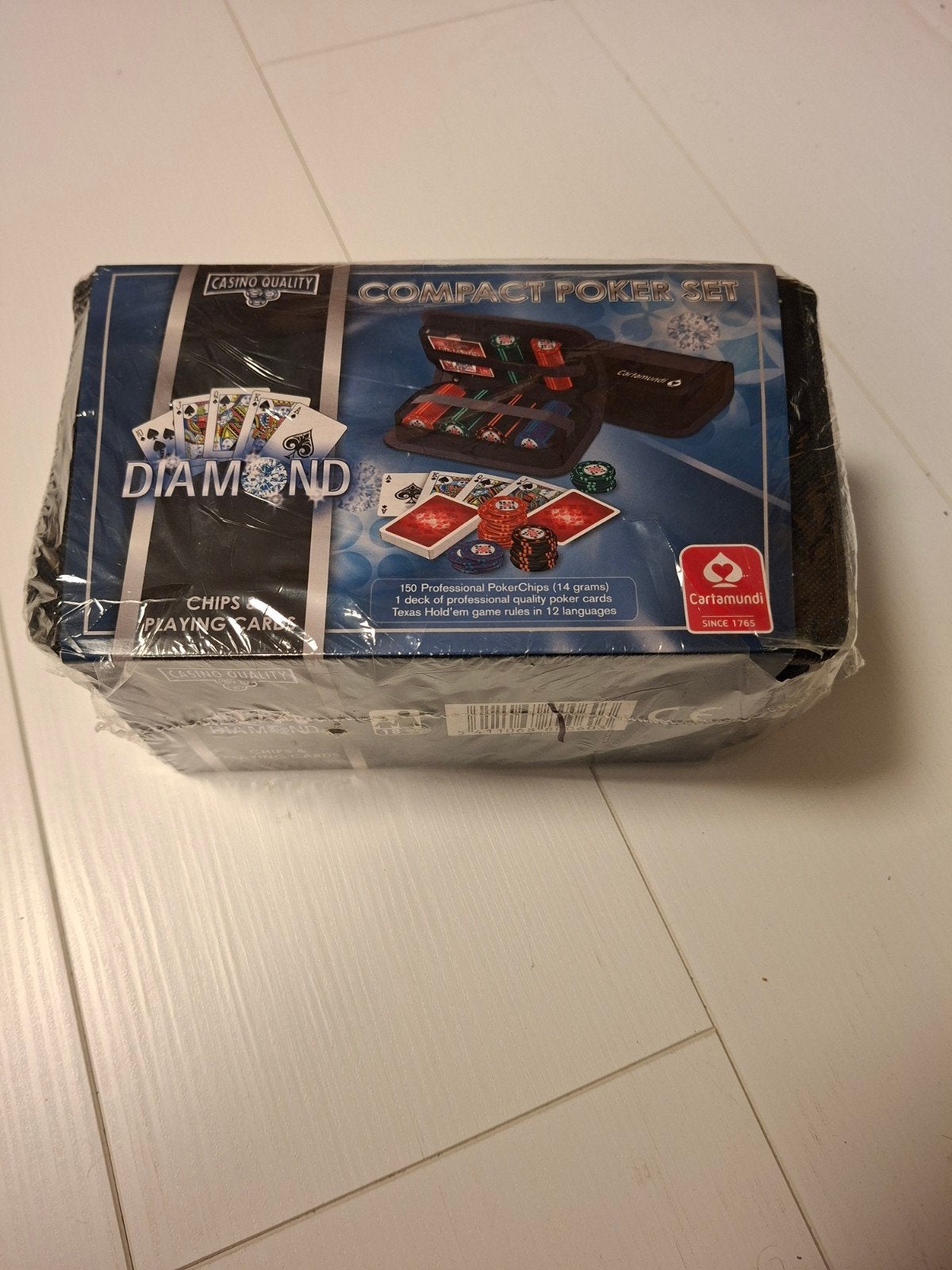 poker set cartamundu, Hobby en Vrije tijd, Gezelschapsspellen | Kaartspellen, Ophalen