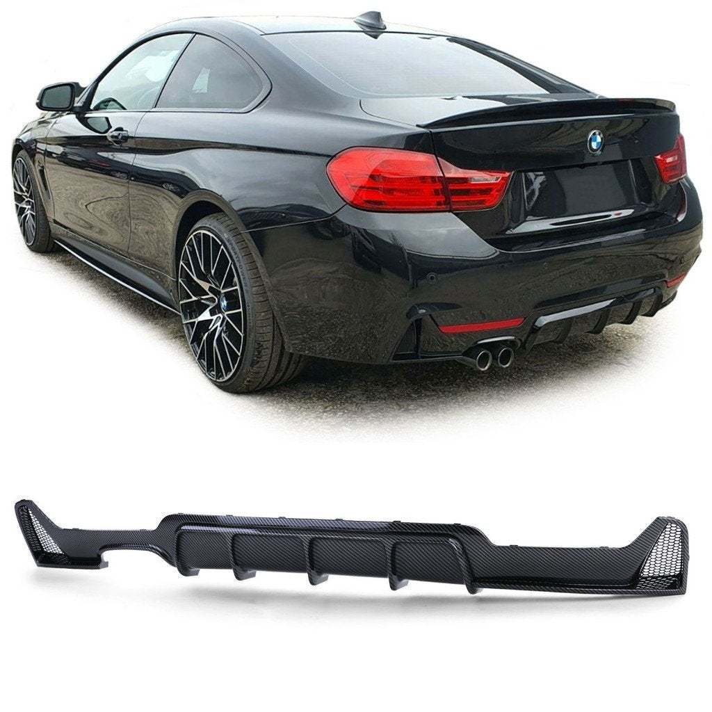 DIFFUSEUR M-PERF LOOK CARBONE POUR BMW SERIE 4 F32 (13-19), Enlèvement
