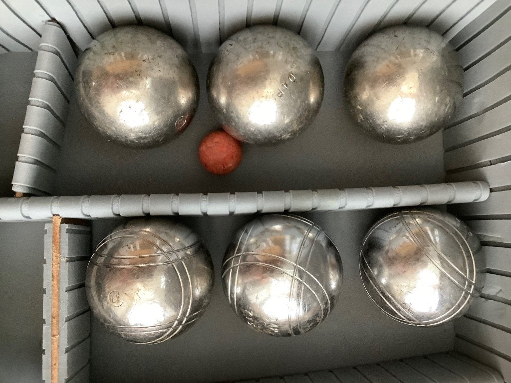 PETANQUE - ballen, Ophalen, Gebruikt