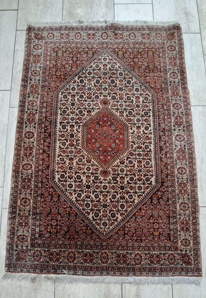 Tapis Bidjar ancien, 120 x 180, Antiquités & Art, Enlèvement