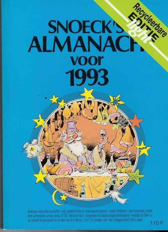 Snoeck's almanach voor 1993 Recycleerbare editie light, Boeken, Snoeck - Decaju & zoon, Nieuw, Ophalen of Verzenden, Verhalen