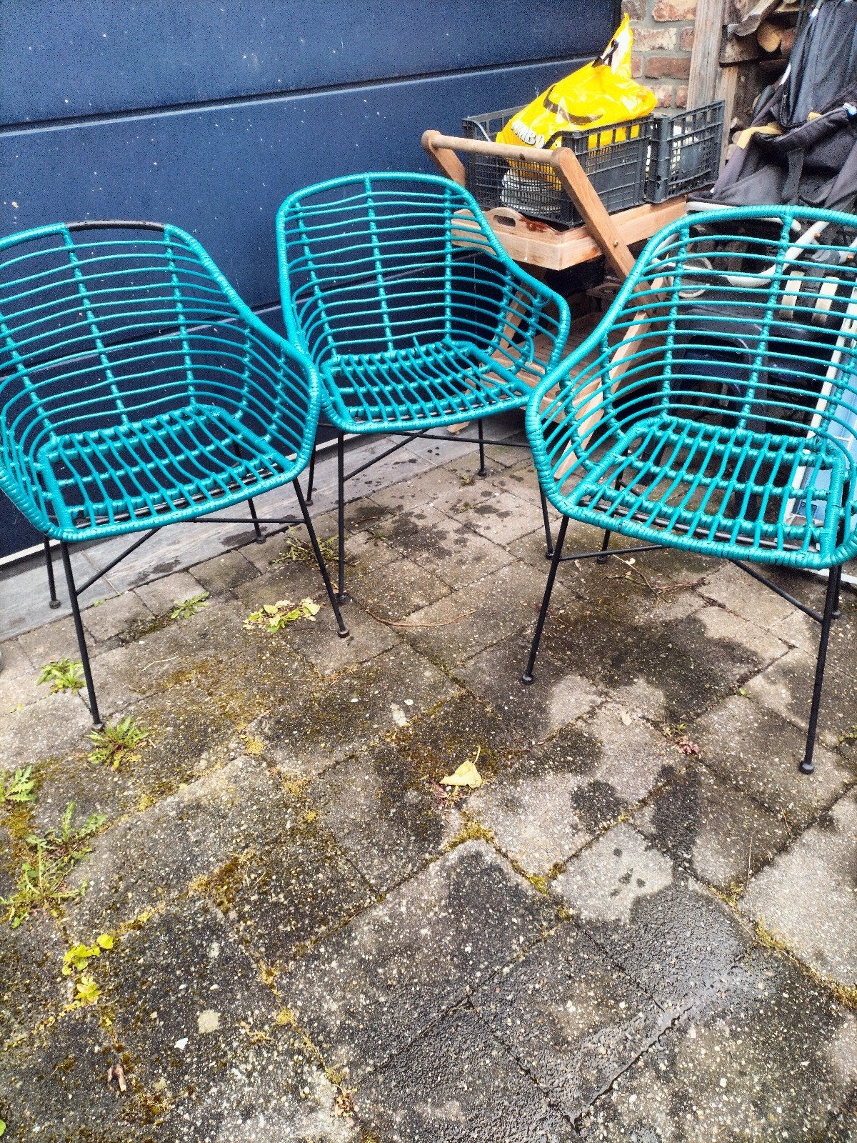 Leuke Ibiza tuinstoelen gratis bijzettafeltje, Jardin & Terrasse, Chaises de jardin, Synthétique, Enlèvement