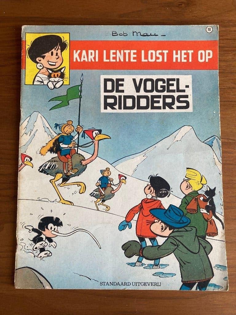 Kari Lente lost het op - De vogelridders, Boeken, Eén stripboek, Ophalen of Verzenden, Bob Mau