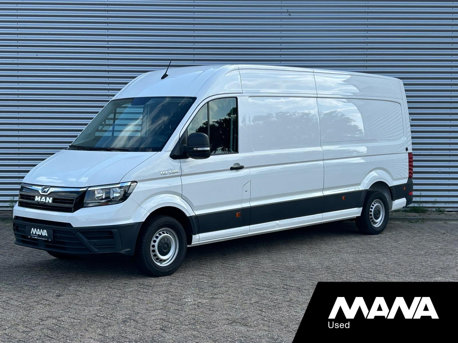 MAN TGE 2.0TDI 3.180 177PK L4H3 Cruise Automaat Camera Airco, Auto's, Gebruikt, Wit, Bedrijf, 5 deurs