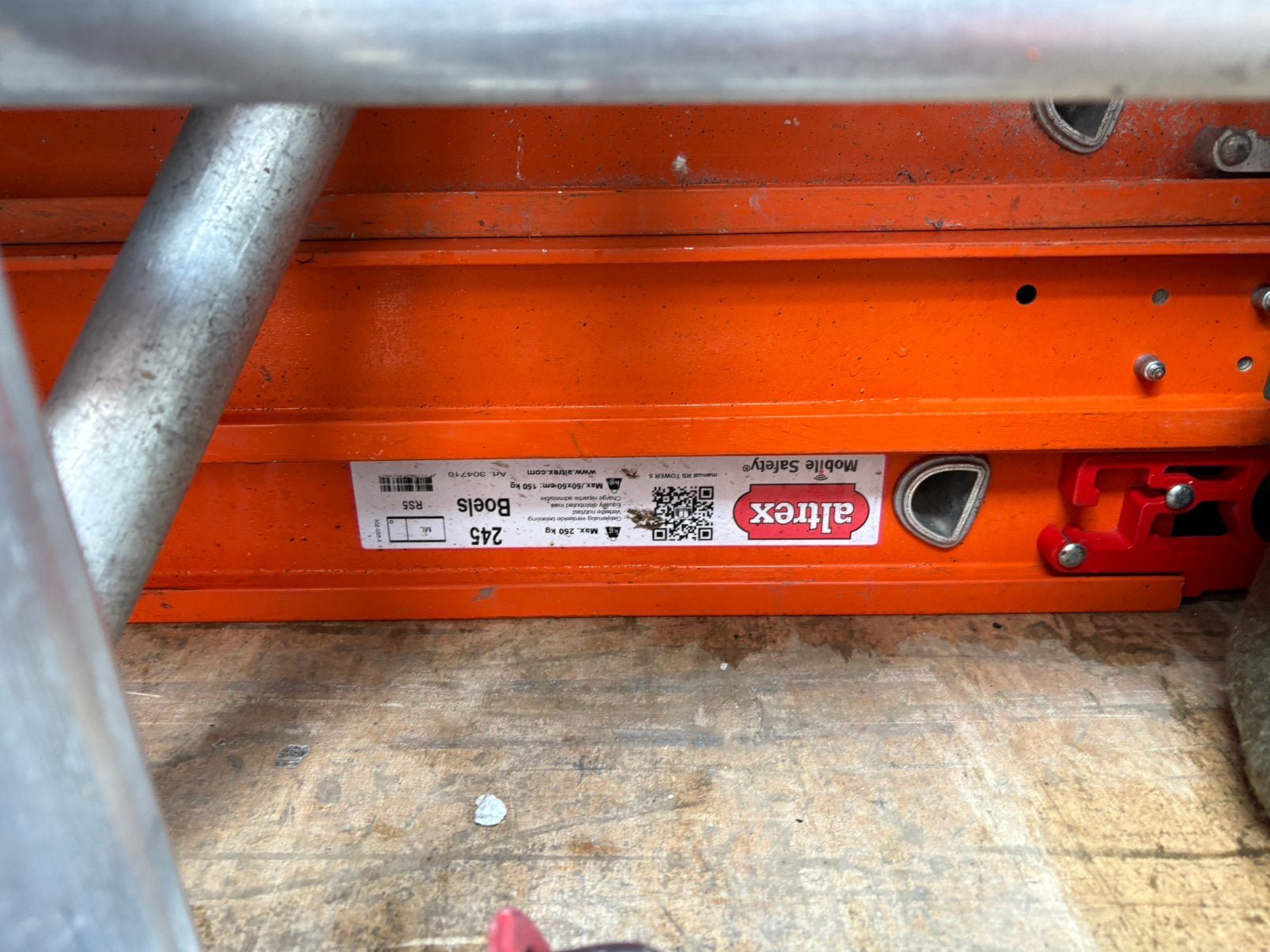 Complete professionele ALTREX rolstelling  lot!!, Ophalen, Zo goed als nieuw