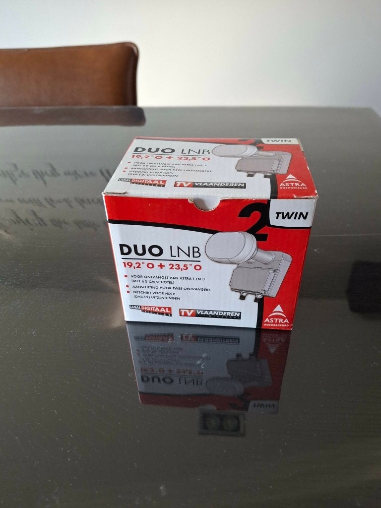 Duo LNB, TV, Hi-fi & Vidéo, Antennes paroboliques, Enlèvement, Neuf, Accessoires d'antenne (parabolique), Autres marques