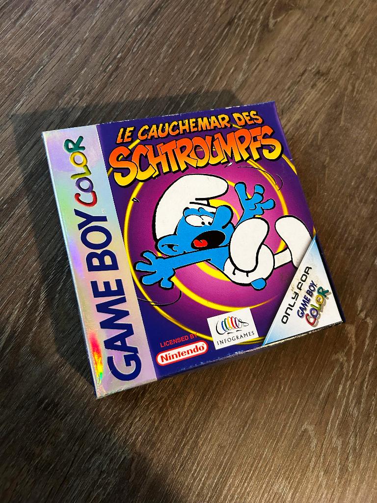 Smurfs 3: Smurfs' Nightmare - Gameboy Color, Games en Spelcomputers, Games | Nintendo Game Boy, Avontuur en Actie, 1 speler, Ophalen of Verzenden