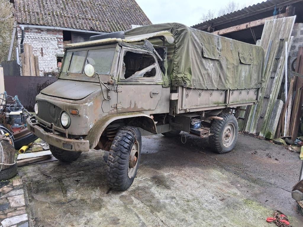 Unimog modèle 404, Enlèvement
