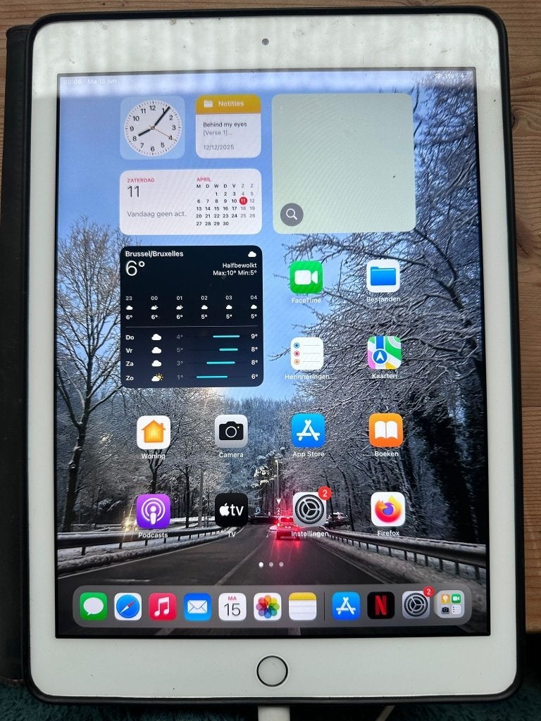 Ipad 6e Generatie grijs, Computers en Software, Apple iPads, Ophalen, 32 GB, Apple iPad, Refurbished