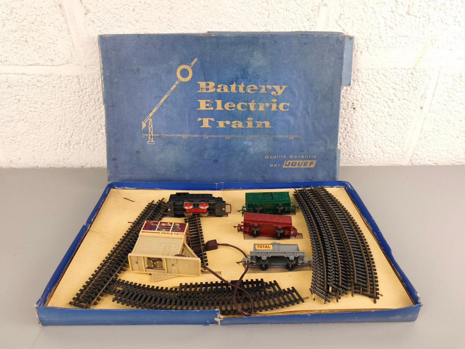 Jouef modeltrein op batterijen, Antiek en Kunst, Ophalen of Verzenden
