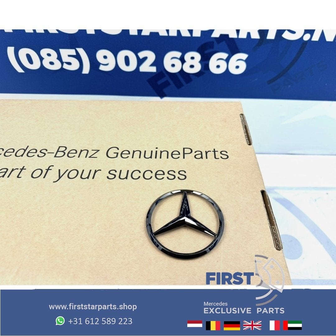 W206 STER Kofferbak LOGO achterklep EMBLEEM zwart W176 W117, Auto-onderdelen, Gebruikt, -, Ophalen of Verzenden, -