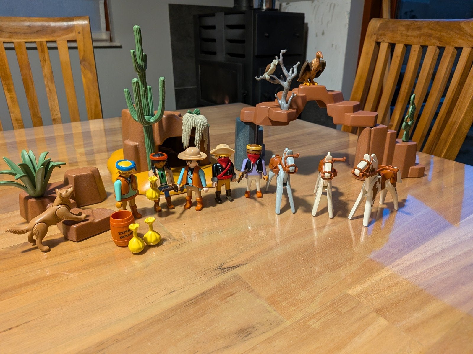 Playmobil dieven grot cowboys geen verzending, Enfants & Bébés, Enlèvement