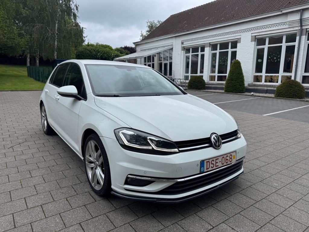 Volkswagen Golf 7 1.6 Tdi/Facelift/Compit/Euro 6/ Volledig, Testrit aan huis, Wit, Leder, Bedrijf