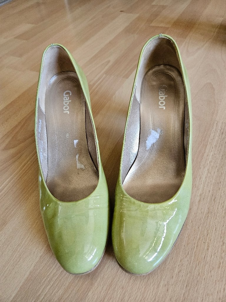 Lichtgroene pumps, maat 40, Gabor, Ophalen, Pumps, Gabor, Nieuw