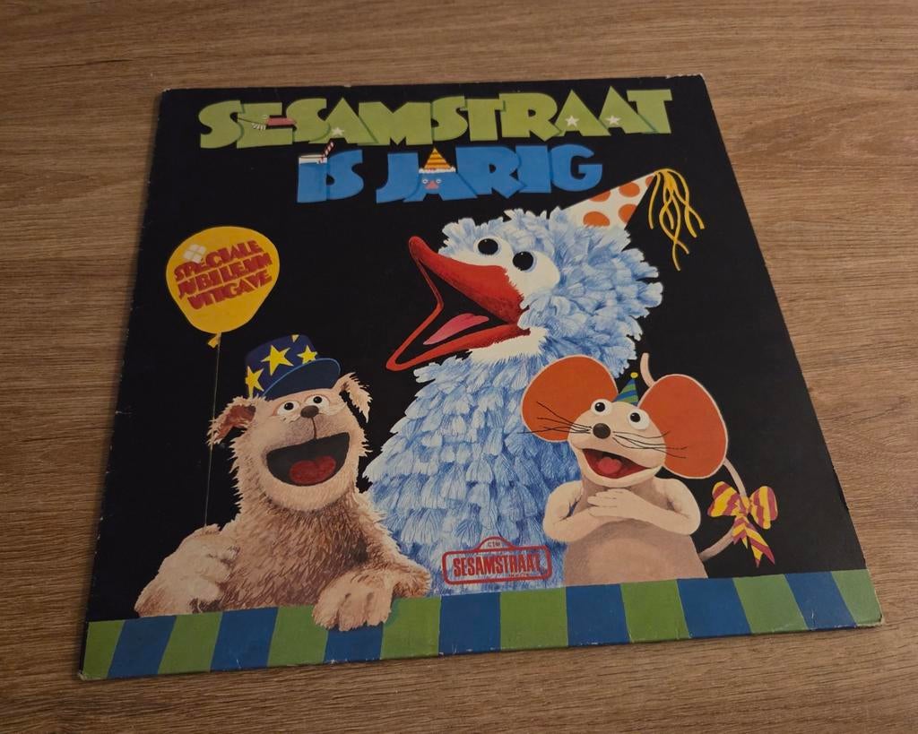 Sesamstraat is jarig, Cd's en Dvd's, Vinyl | Kinderen en Jeugd, Ophalen of Verzenden
