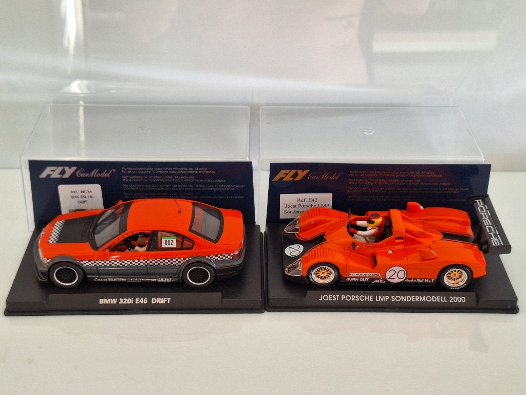 Fly 1 x Bmw 1 x Porsche Nieuw in doos, Enfants & Bébés, Neuf, Autres marques, Électrique, Enlèvement ou Envoi