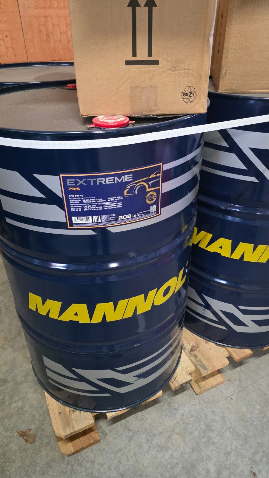 mannol extreme 5w40 208l, Autos : Divers, Enlèvement ou Envoi