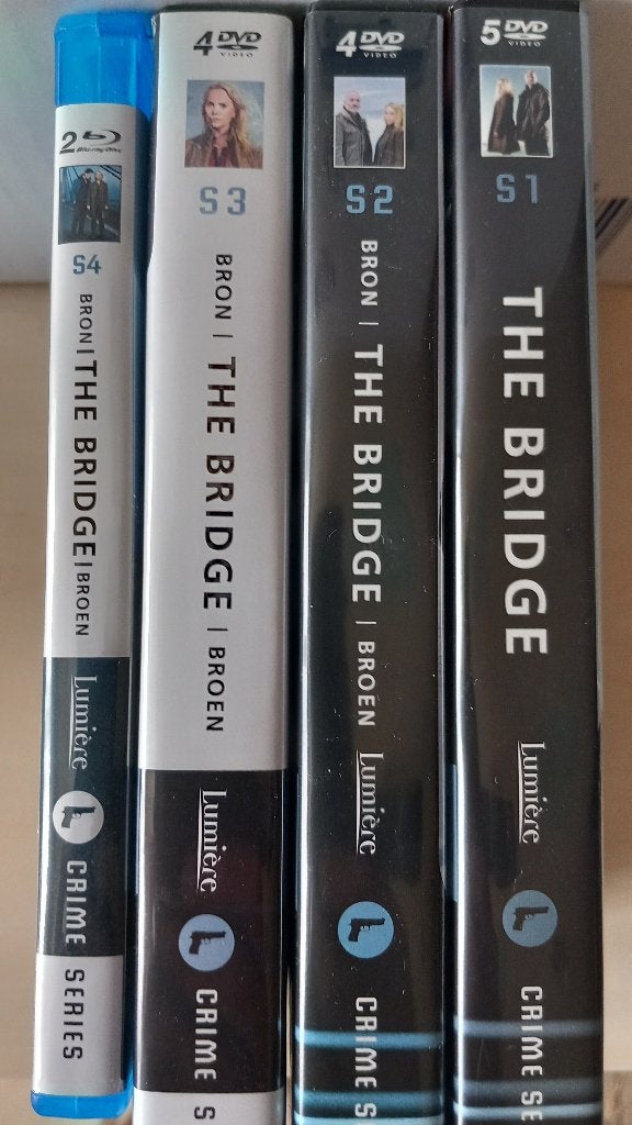 Lumiere SERIES DVD (The Bridge, The Fall, Jordskött, etc...), Enlèvement