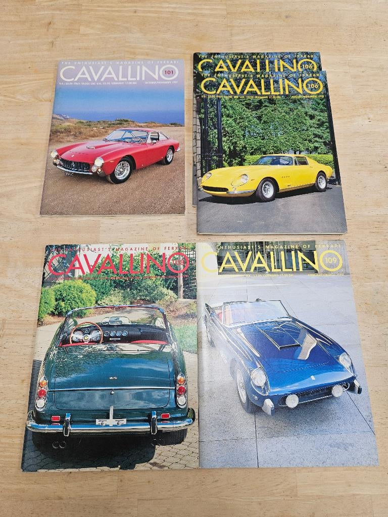 Cavallino Ferrari magazine, Boeken, Auto's | Folders en Tijdschriften, Ophalen of Verzenden, Zo goed als nieuw, Ferrari