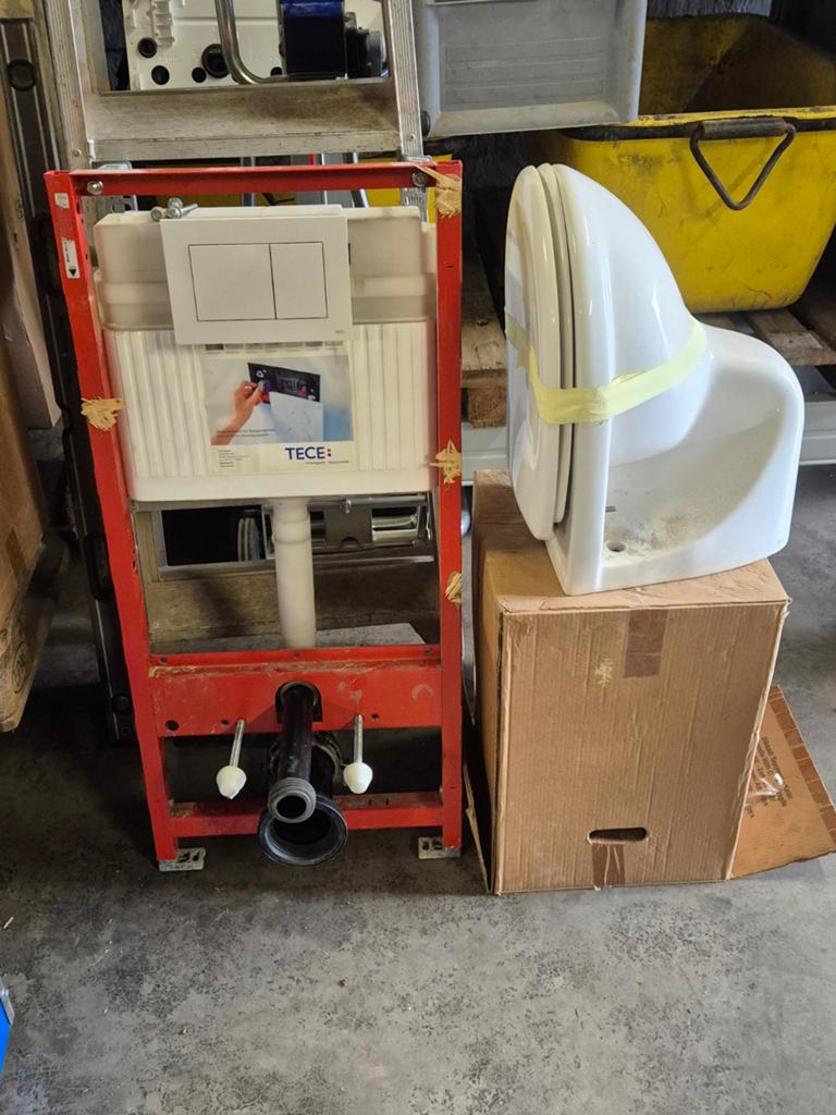 Tece profiel, Doe-het-zelf en Bouw, Sanitair, Ophalen, Gebruikt, Toilet