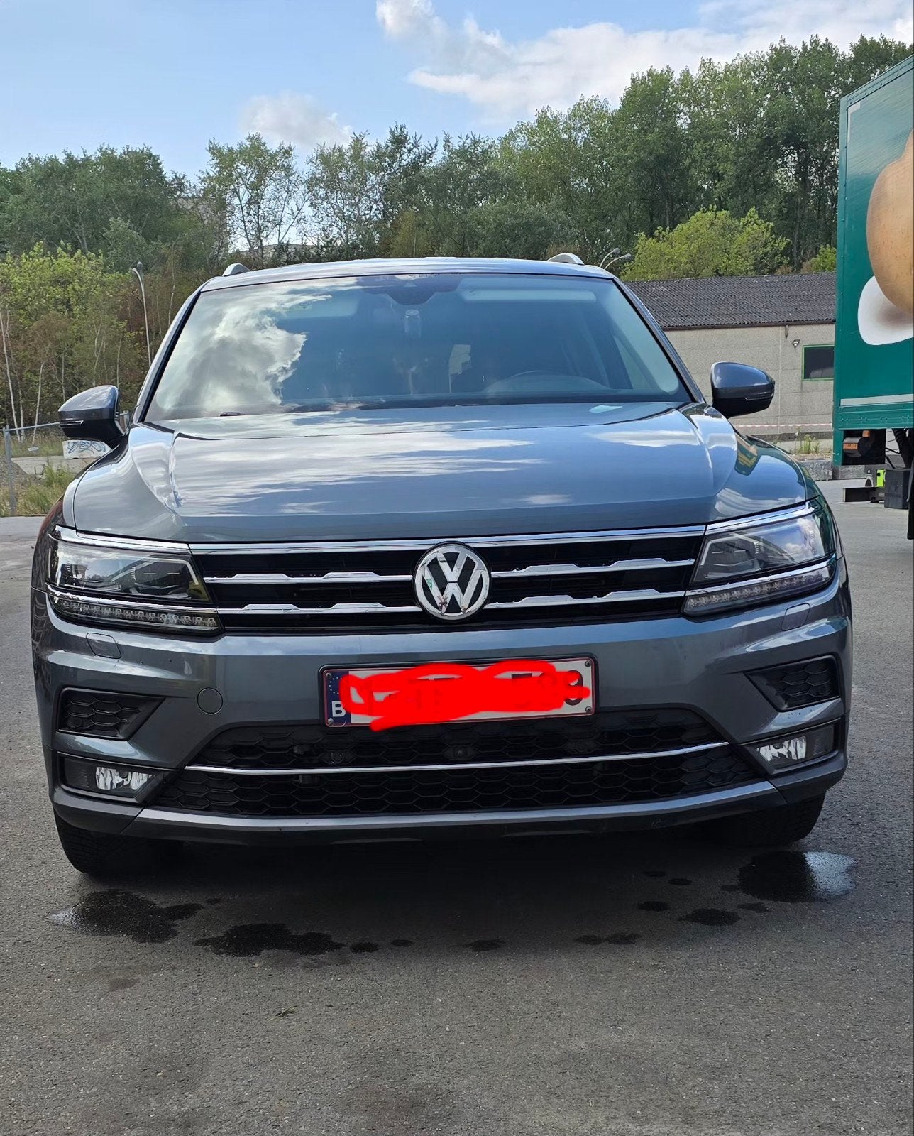 Tekop VW Tiguan Allspace 2.0 TSI  4 motion, Automaat, Adaptieve lichten, Leder, 5 zetels