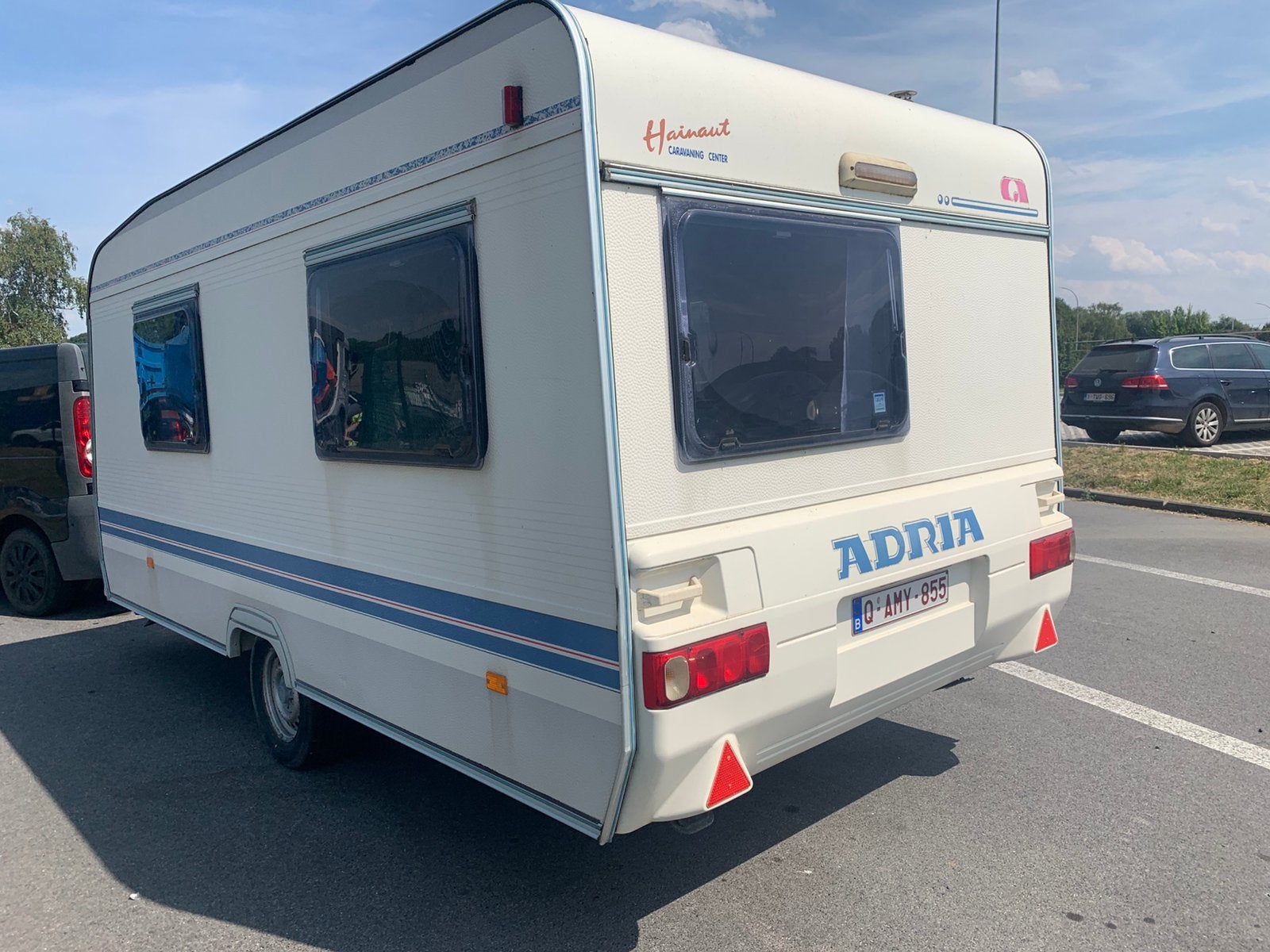 Adria UNICA 432 PX caravan, 750 - 1000 kg, Particulier, Adria, Fietsenrek