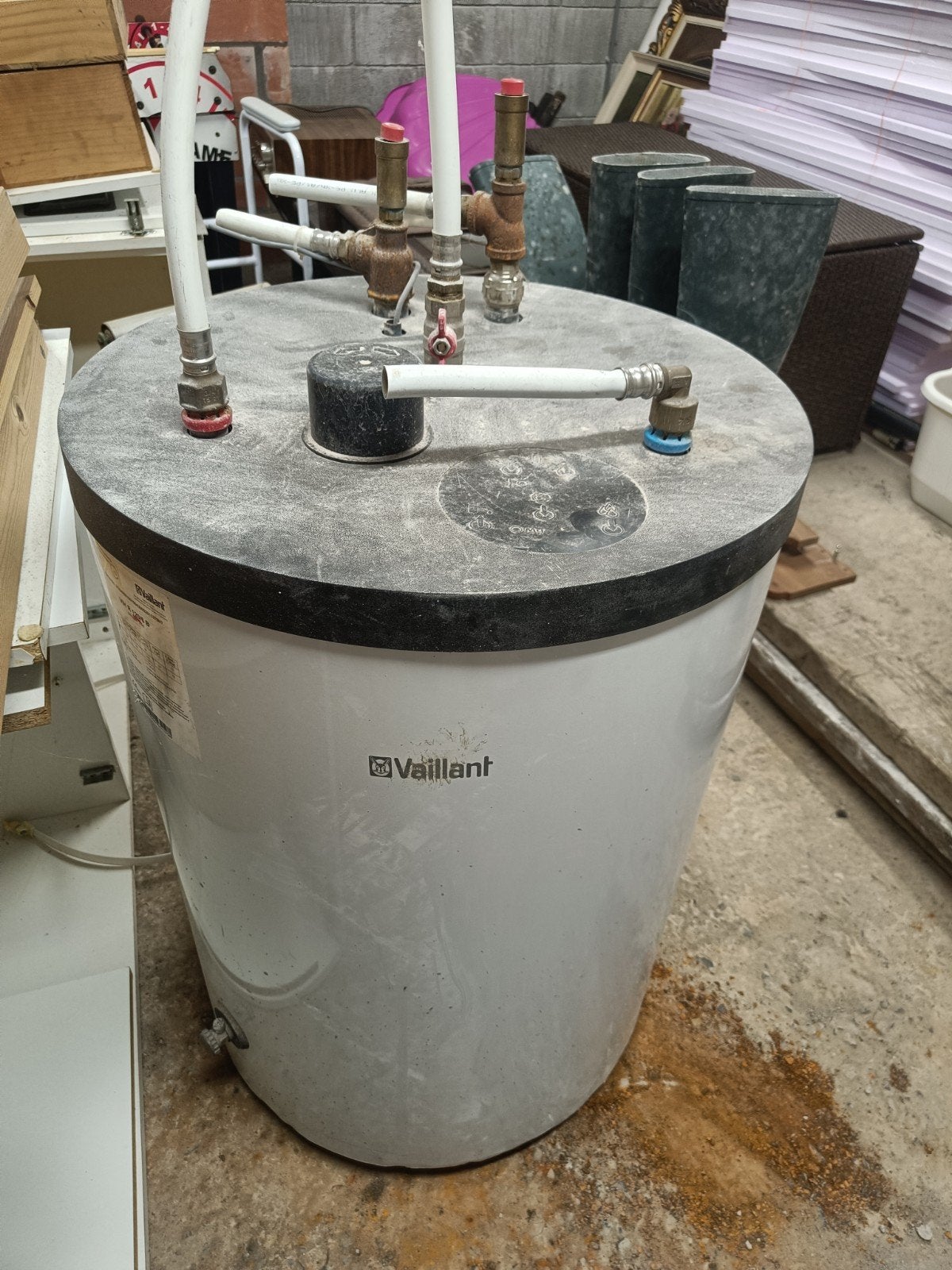 Vaillant ecoTEC plus VC BE 306/5-5 R4 + Vaillant 200L boiler, Enlèvement, Gaz naturel, Boiler