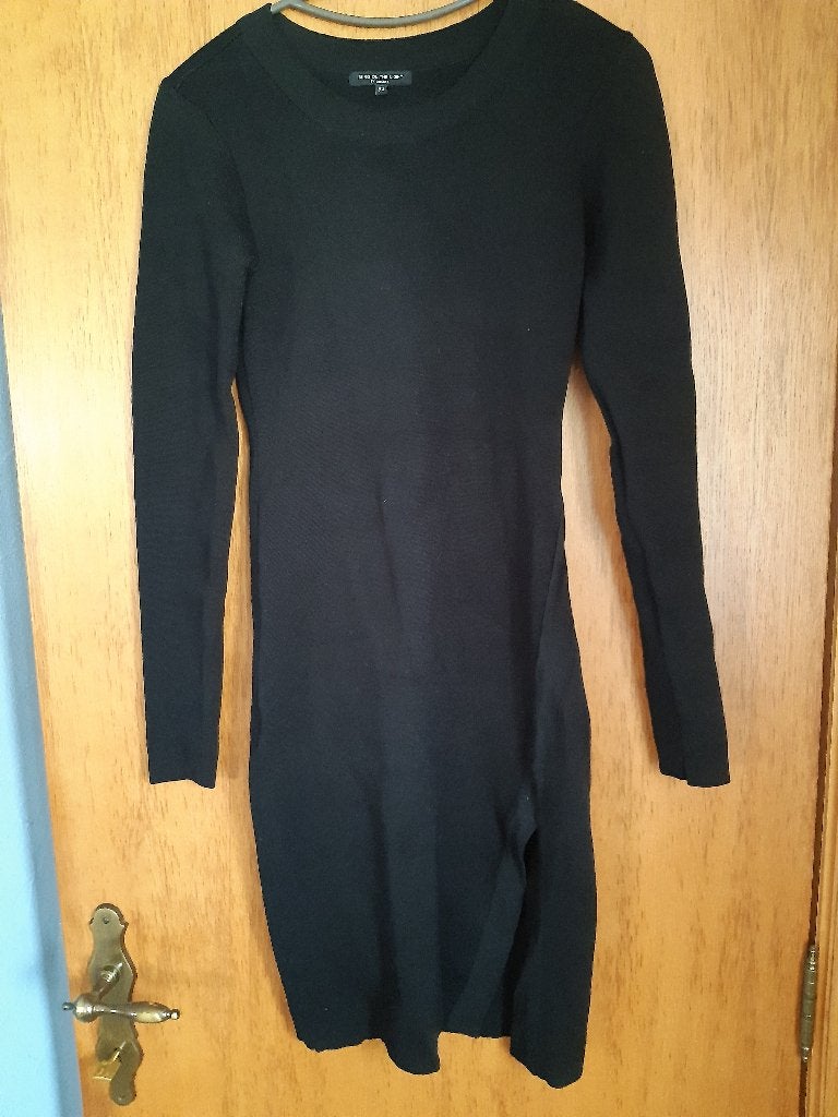 Robe noire à manches longues, T : XS, Vêtements | Femmes, Robes, Bring on the night, Comme neuf, Enlèvement, Taille 34 (XS) ou plus petite