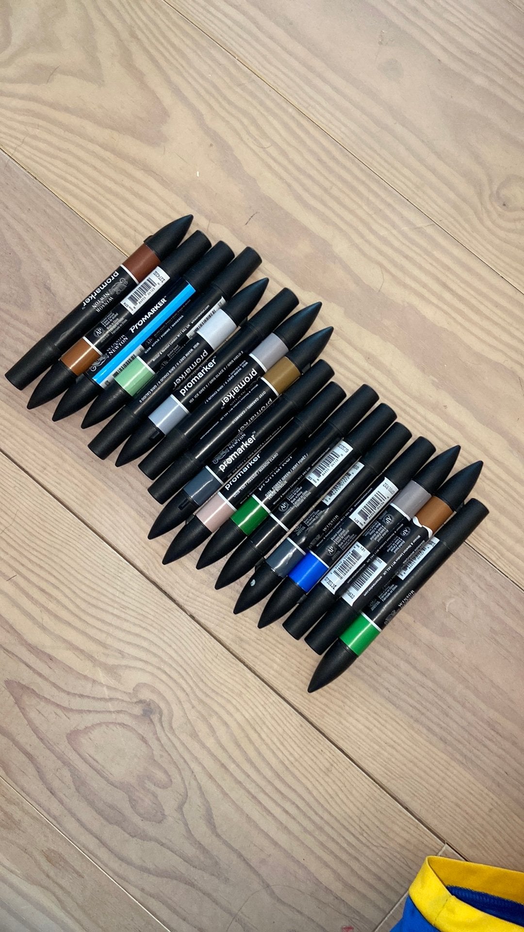 17 ProMarkers Winsor et Newton, Enlèvement ou Envoi, Comme neuf