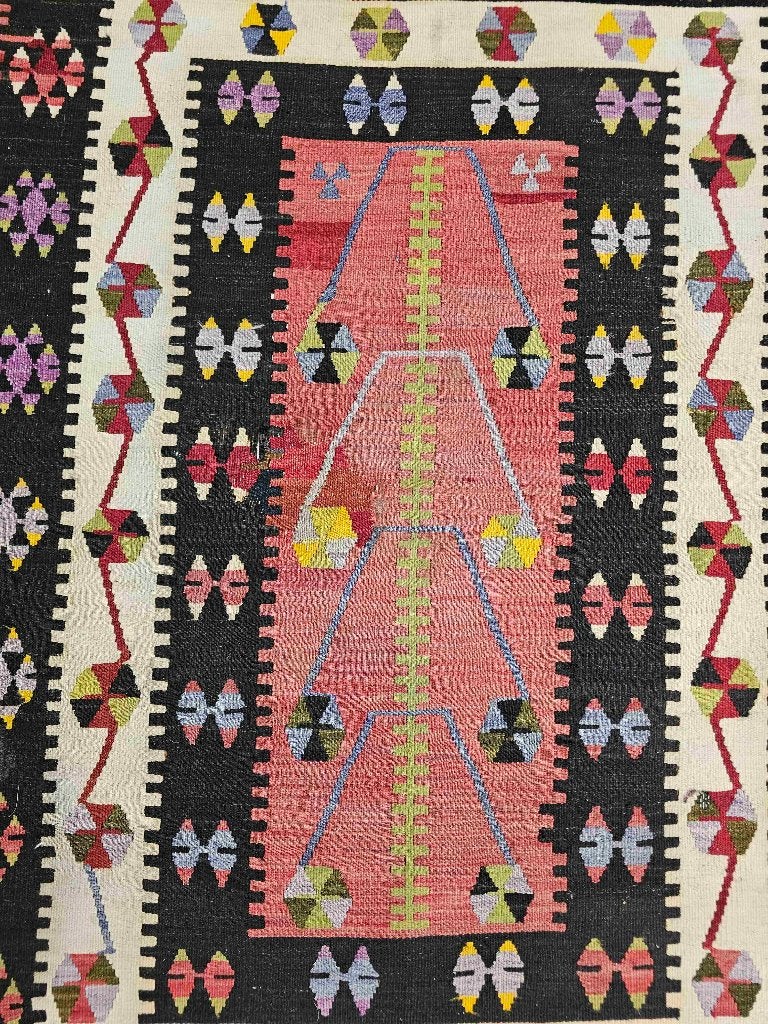 Traditioneel kelim kleed 127/89 cm, Huis en Inrichting, Ophalen of Verzenden, Gebruikt, Meerkleurig, Overige stijlen