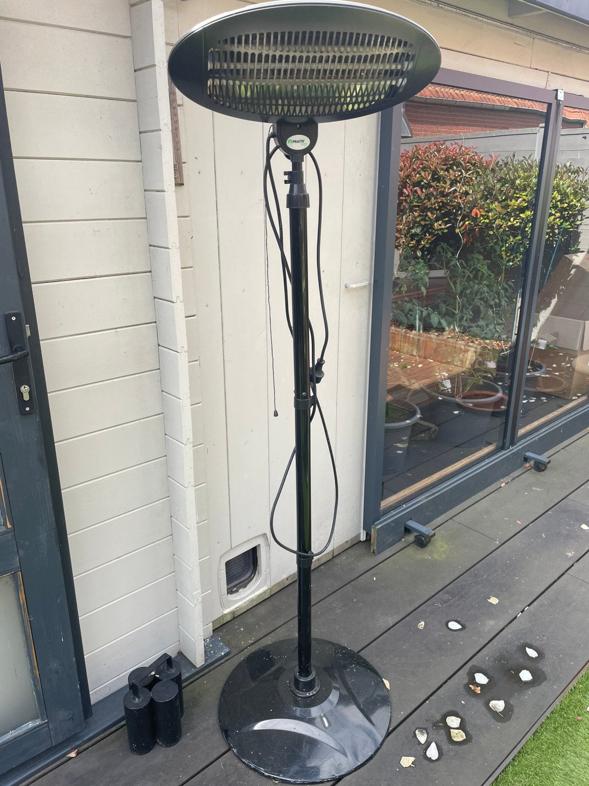 Terrasverwarmer, Ophalen, Zo goed als nieuw