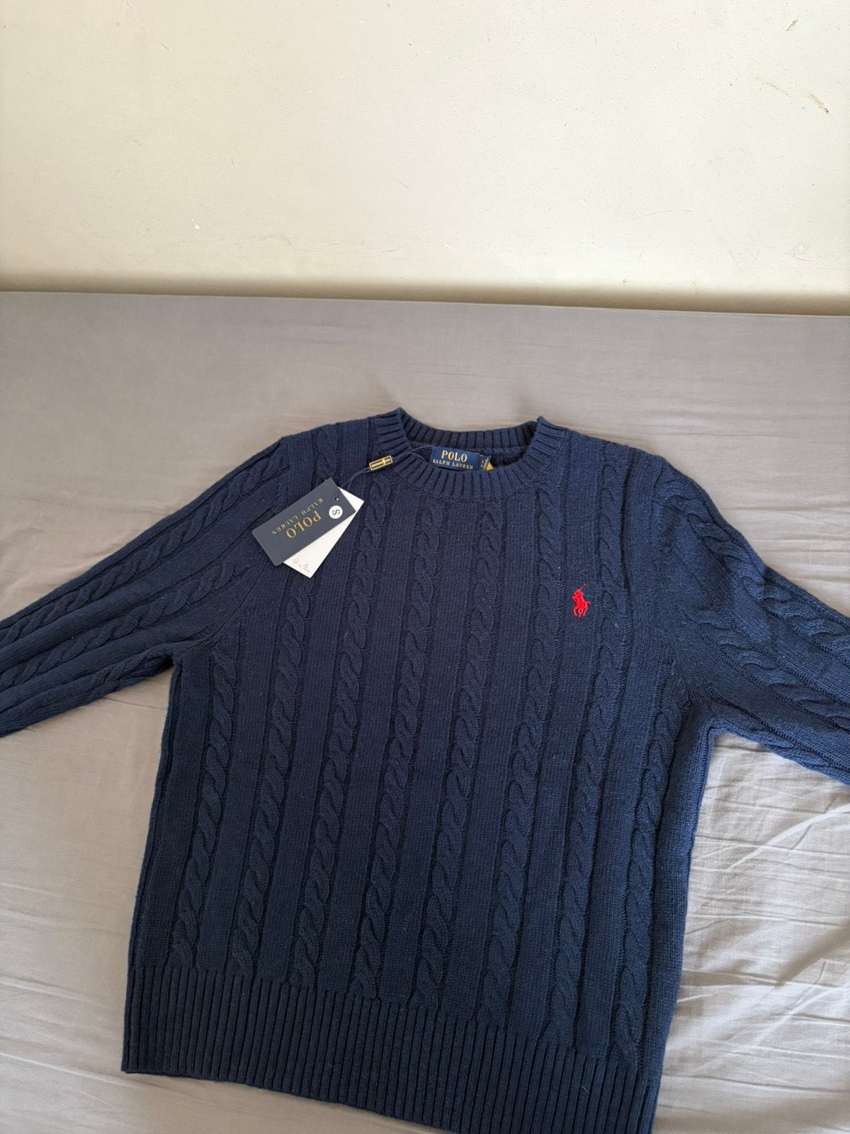 Pull Ralph Lauren, Enlèvement ou Envoi, Comme neuf, Taille 46 (S) ou plus petite, Bleu