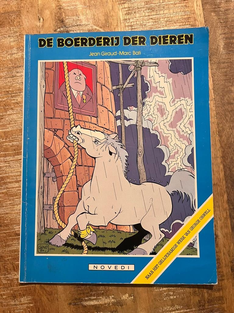 Boerderij der dieren : Jean Giraud - Marc Bati, Enlèvement ou Envoi, Une BD, Jean Giraud - Marc Bati, Utilisé